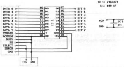 Schaltplan IC 74374